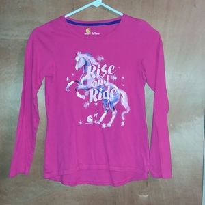 Girls long sleeve shirt size 12